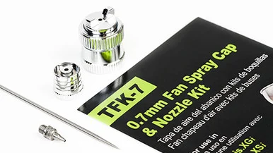 TFK-7 0.7mm Fan Spray Cap & Nozzle Kit