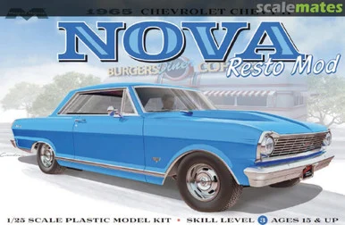 Moebius Models 2323 1965 Chevy Nova Resto Mod 1/25 Scale Model Kit