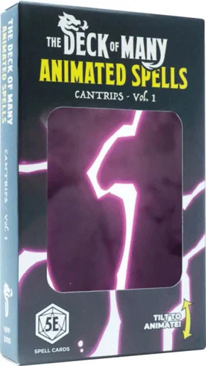 Hitpoint Press D010 The Deck of Many Animated Spells: Animated Cantrips - Hit Point Press