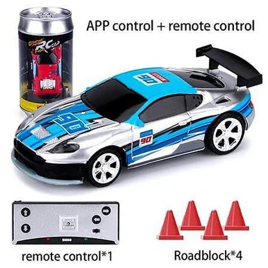 IMEX 8023-SB 1/58 RC Race Car Silver Blue 2.4Ghz