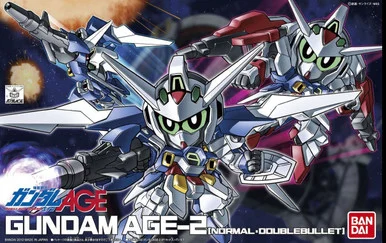 Bandai 5063515 #371 SDBB Gundam Age-2 Model Kit
