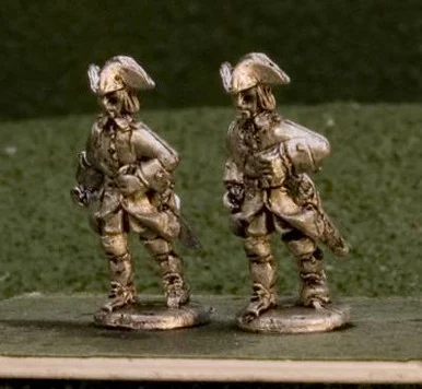 OG15GNS103 - Great Northern War Swedish Pikemen, hat, marching