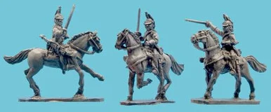 OG15NC115 - French Napoleonic Dragoon Charging in Habit