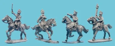 OG15NC129 - French Napoleonic Chasseur Command in habit-Veste