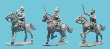 OG15NC130 - French Napoleonic Chasseur Charging in Habit-Veste
