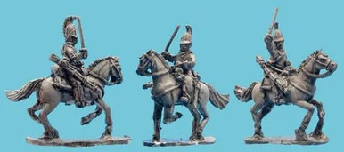OG15NC312 - Russian Napolenic Cuirassiers Charging in Horsehair Crested Helmet Cuirassiers Charging in Horsehair Crested Helmet