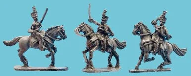 OG15NC407 - Austrian Napoleonic Hussars Charging