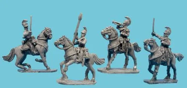 OG15NC515 - Prussian Napoleonic Cuirassier Command in Helmet