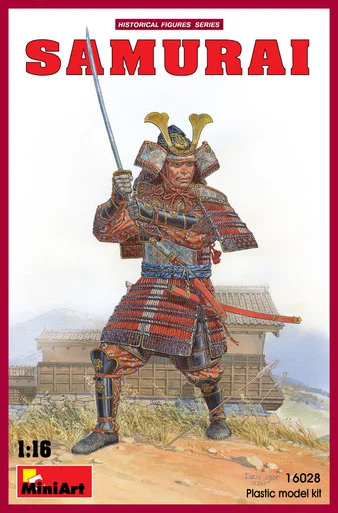 1/16 Miniart Samurai Figure Plastic Model Kit