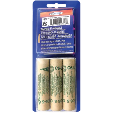 Estes 10024 C6-5 Engines/3pk