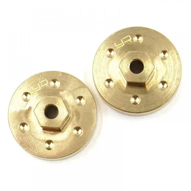 Yeah Racing YEA-AXSC-029 Brass Wheel Hubs 7g each 2pcs For Axial SCX24 AX24