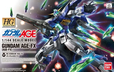 Bandai 5057388 #27 Gundam AGE-FX HG 1/144 Scale Model Kit