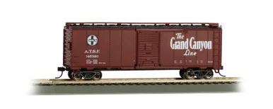Bachmann 16503 HO 40' Map Box Car - Santa Fe Grand Canyon
