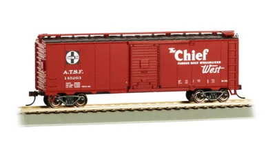 Bachmann 16507 HO Santa Fe Map Boxcar - Chief #145263