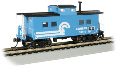 Bachmann 16822 HO Northeast Steel Caboose - Conrail #18619