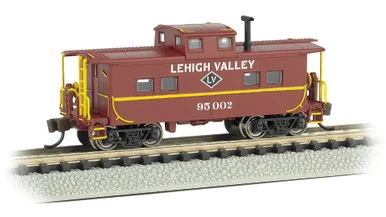 Bachmann 16867 N Northeast Steel Caboose - Lehigh Valley #95002