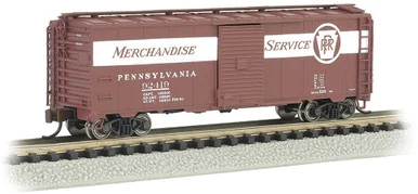 Bachmann 17061 N AAR 40' Steel Box Car - PRR #92419 Merchandise Service