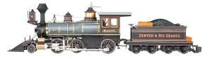 Bachmann 81488 G 2-6-0 Steam Locomotive & Tender Denver & Rio Grande Raton