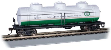 Bachmann 17110 HO 40' Three Dome Tank Car - Quaker State #721