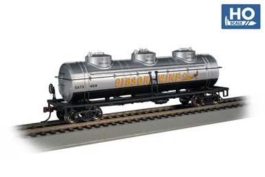 Bachmann 17115 HO 40' Three Dome Tank Car - Gibson Wine Co. #459