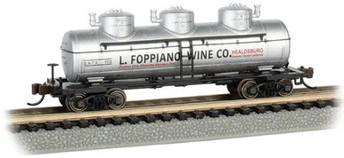Bachmann 17159 N 40' Three Dome Tank Car - L. Fopiano Wine #1112
