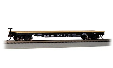 Bachmann 17307 HO 52' Flat Car - Erie #8086