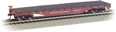 Bachmann 17314 HO 52' Flat Car - Pennsylvania