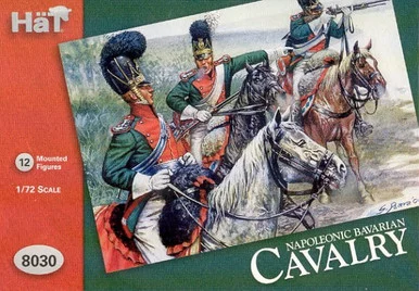 HaT Industrie 8030 Bavarian Cavalry 1/72 Scale Model Kit - Hat Industries