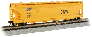 Bachmann 17558 N 56' ACF Center-Flow Hopper - Chicago & North Western #490699