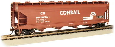 Bachmann 17560 HO 56' ACF Center-Flow Hopper - Conrail #892056