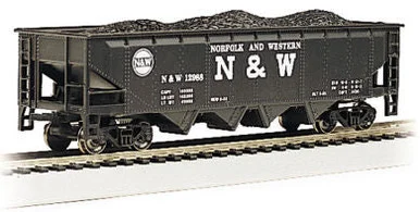 Bachmann 17642 HO 40' Quad Hopper - Norfolk & Western #12988