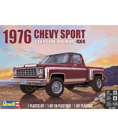 1/25 1976 Chevy Sport Stepside Pick'em up 4x4 - 854486
