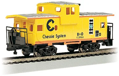 Bachmann 17709 HO 36' Wide Vision Caboose Chessie #3966