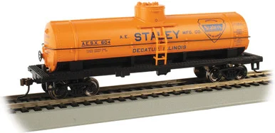Bachmann 17805 HO 40' Single Dome Tank Car - Staley #604