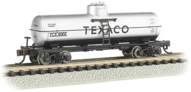 Bachmann 17865 N 36.5' ACF Single Dome Tank Car - Texaco #6301