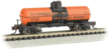 Bachmann 17866 N 36.5' ACF Single Dome Tank Car - C.F. Simonin's Sons #20003