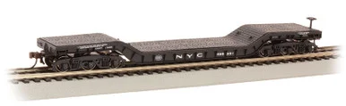 Bachmann 18341 HO 52' Center Depressed Flat Car - NYC #498991