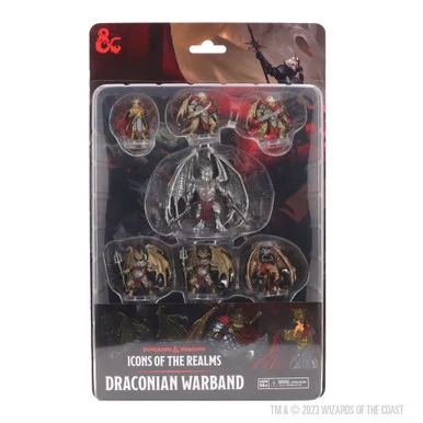 Wizkids 96160 Dungeons & Dragons Icons of the Realms: Dragonlance Draconian Warband