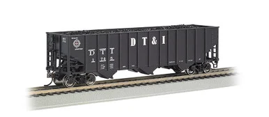 Bachmann 18730 HO Bethlehem Steel 100 Ton 3 Bay Hopper - Detroit, Toledo and Ironton Railroad