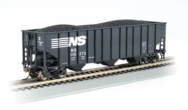 Bachmann 18740 HO Bethlehem Steel 100 Ton 3 Bay Hopper - Norfolk Southern #145275