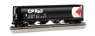 Bachmann 19129 HO 4 Bay Cylindrical Grain Hopper CP Rail #388500