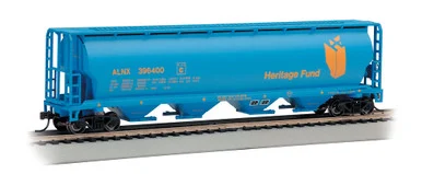 Bachmann 19139 HO 4 Bay Cylindrical Grain Hopper Alberta Heritage Fund #396400