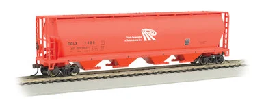 Bachmann 19143 HO 4 Bay Cylindrical Grain Hopper Potash Corporation #1455