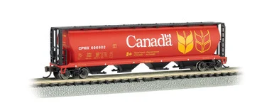 Bachmann 19181 N 4 Bay Cylindrical Grain Hopper - Canada Grain