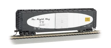 Bachmann 19401 HO 50' Sliding Door Box Car - Central of Georgia Football Scheme