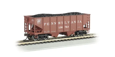 Bachmann 19512 HO 55 Ton 2 Bay USRA Outside Braced Hopper - Pennsylvania #150703