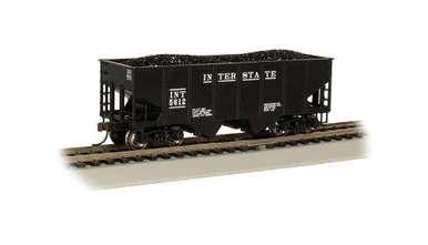 Bachmann 19513 HO 55 Ton 2 Bay USRA Outside Braced Hopper - Interstate #5612