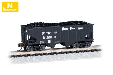 Bachmann 19563 N 55 Ton 2 Bay USRA Outside Braced Hopper - Nickel Plate Road #99027
