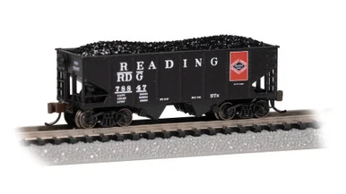 Bachmann 19565 N 55 Ton 2 Bay USRA Outside Braced Hopper - Reading #78847