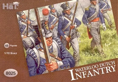 HaT Industrie 8025 Waterloo Dutch 1/72 Scale Model Kit - Hat Industries